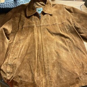 Forest Club by Rainforest size XL vintage suede jacket excellent condition